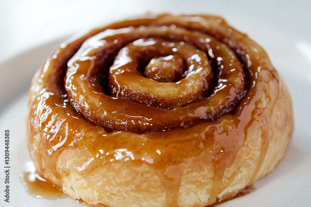 Fototapeta premium Delicious Cinnamon Roll Dessert