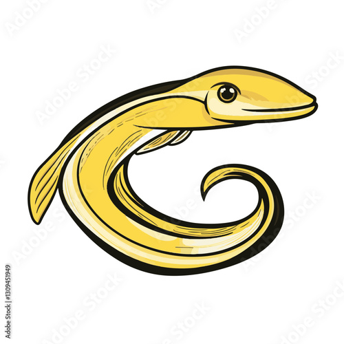 snake colorful vector illustration 