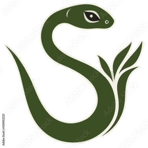 snake colorful vector illustration 