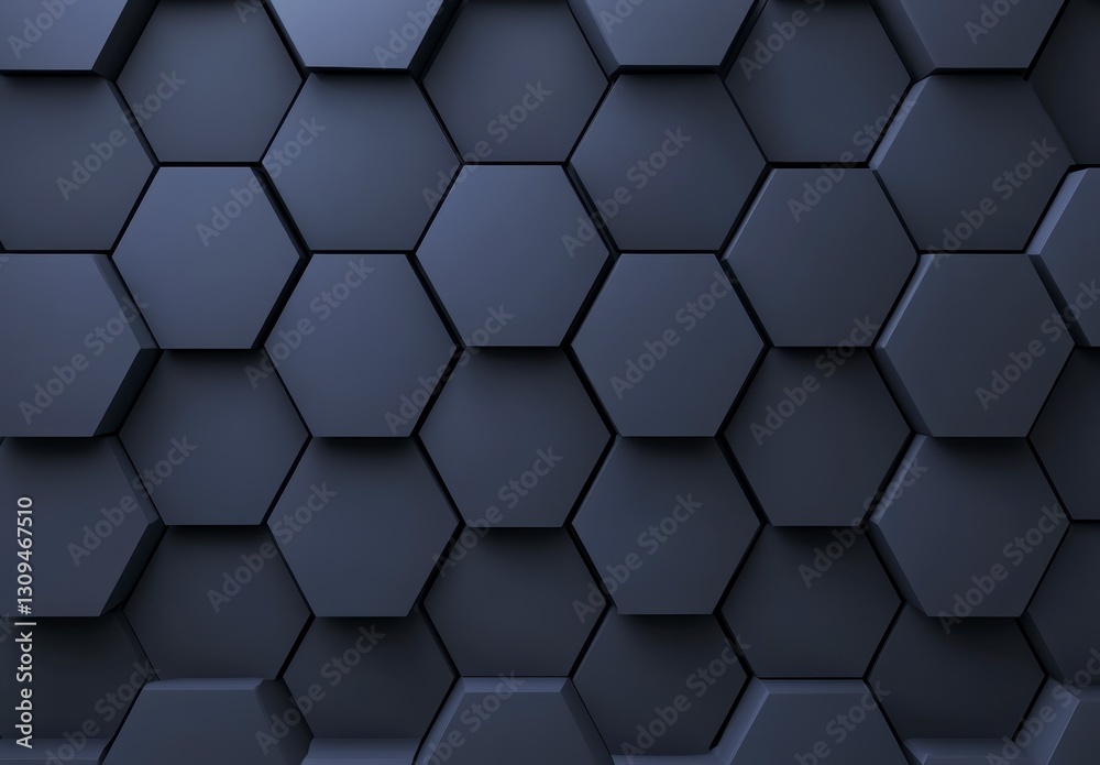 Abstract background texture of dark gray hexagonal shapes, creating a geometric pattern with subtle shadows and depth. The hexagons are arranged in a repeating pattern to form a textured surface. Abstract background texture of dark gray hexagonal shapes, creating a geometric pattern with subtle shadows and depth. The hexagons are arranged in a repeating pattern to form a textured surface.