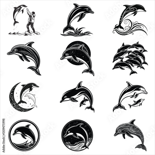 Dolphin Svg