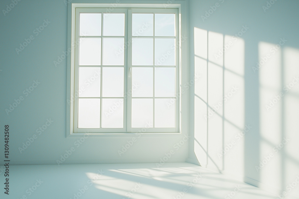 Serene Window Light Reflections Serene Window Light Reflections
