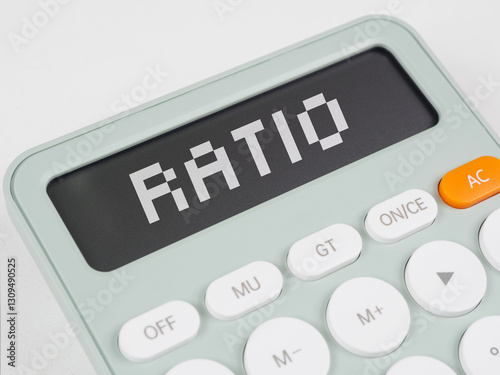 Wallpaper Mural Ratio title term on calculator screen Torontodigital.ca