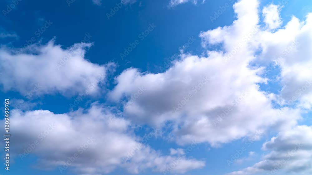 Clouds moving on blue sky background in sunny day, Time lapse. Clouds moving on blue sky background in sunny day, Time lapse.