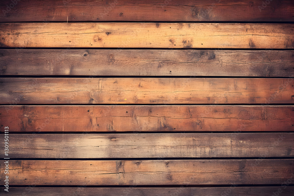 Naklejka premium Rustic Wooden Planks Background Texture