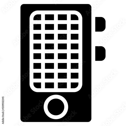 recorder vector icon