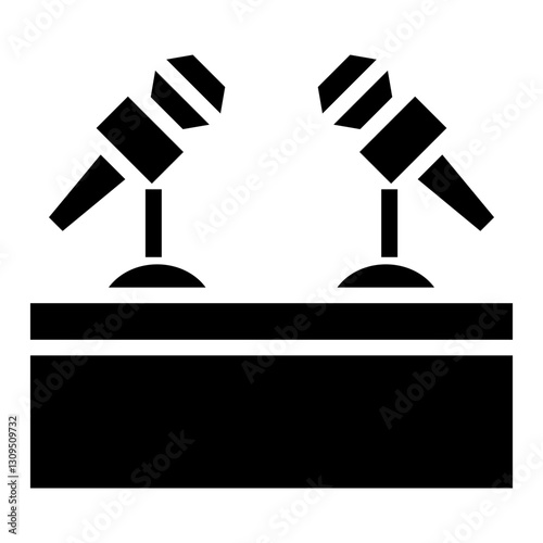Conference vector icon