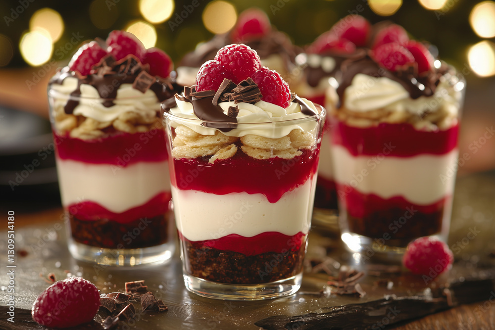 Delicious Raspberry Dessert Cups Delicious Raspberry Dessert Cups