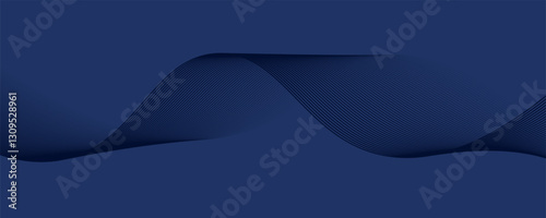 Premium background design with diagonal dark blue line pattern. Vector horizontal template for digital lux business banner