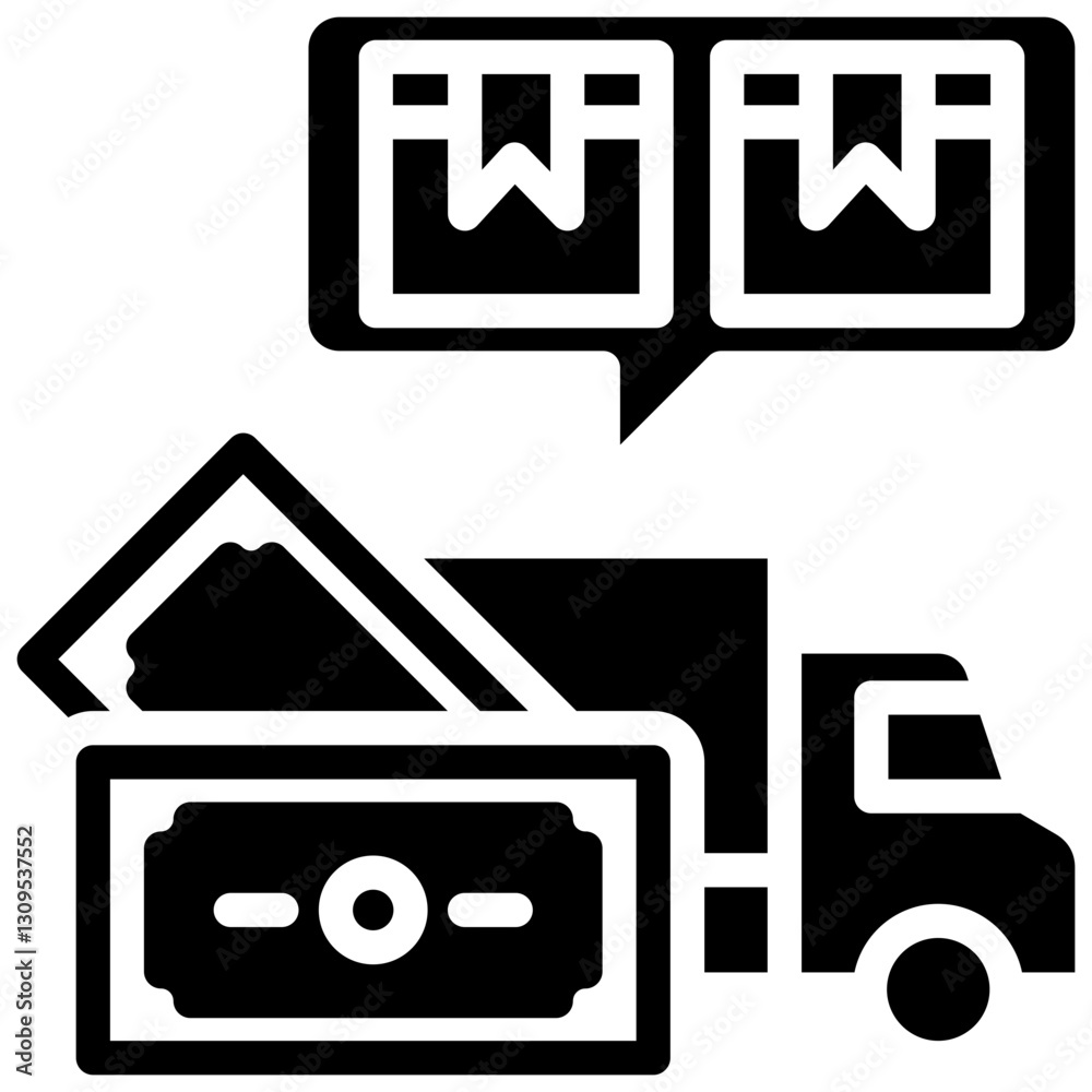 Shipping Fee icon Shipping Fee icon