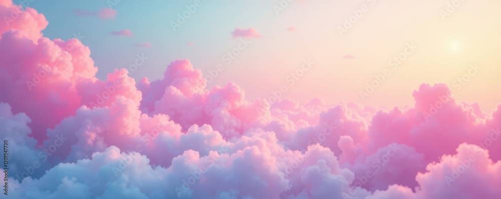 Soft pastel hues blend seamlessly, creating a hazy horizontal expanse , sky, soft, blurred Soft pastel hues blend seamlessly, creating a hazy horizontal expanse , sky, soft, blurred
