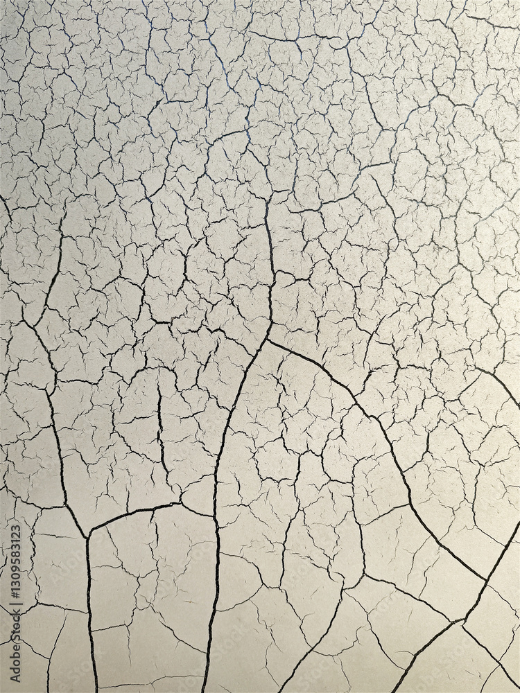 Natural authentic crackles in a surface background Natural authentic crackles in a surface background