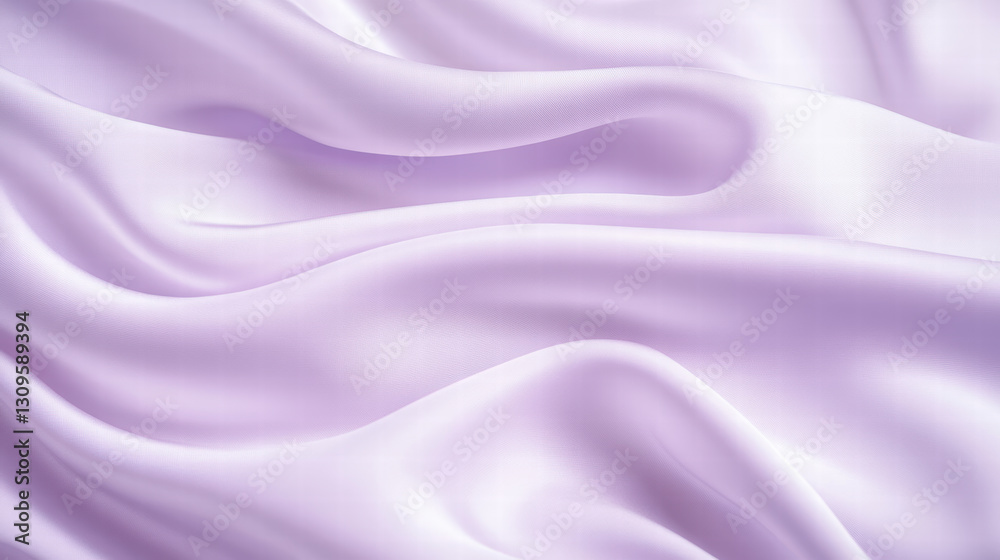 Obraz premium Smooth Lilac Silk Fabric