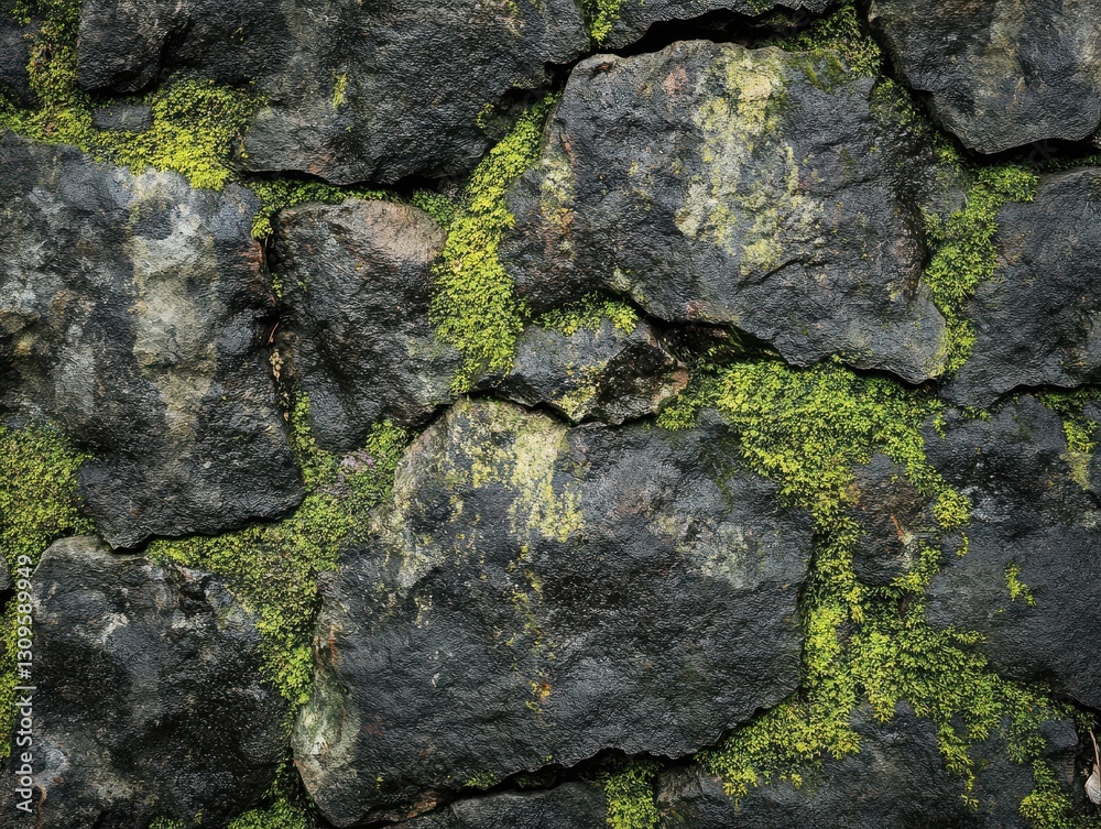 Mossy Stone Surface with Natural Texture
Mossy Stone Surface with Natural Texture