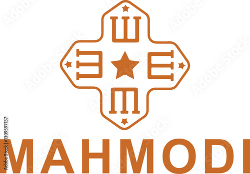 Kaaba logo, Makka logo vector template