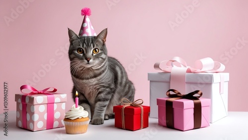 Purr-fect Birthday: A Cat's Celebration