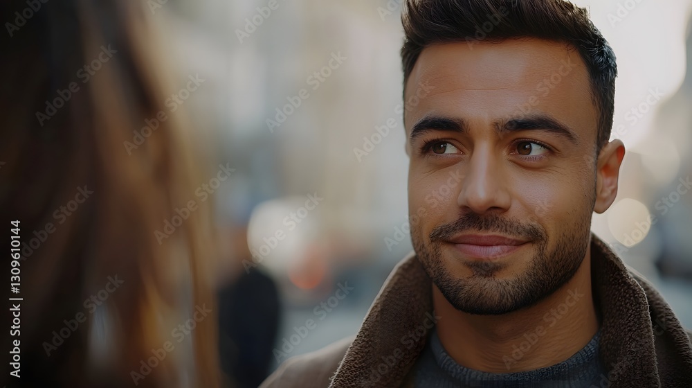 Close up portrait of a confident male mentor providing insightful advice and guidance to an aspiring business leader or executive The image conveys a sense of expertise experience Close up portrait of a confident male mentor providing insightful advice and guidance to an aspiring business leader or executive The image conveys a sense of expertise experience