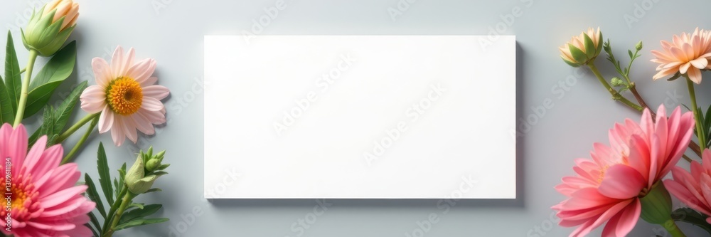Clean white rectangle on subtle grey backdrop, background, visual, blank Clean white rectangle on subtle grey backdrop, background, visual, blank