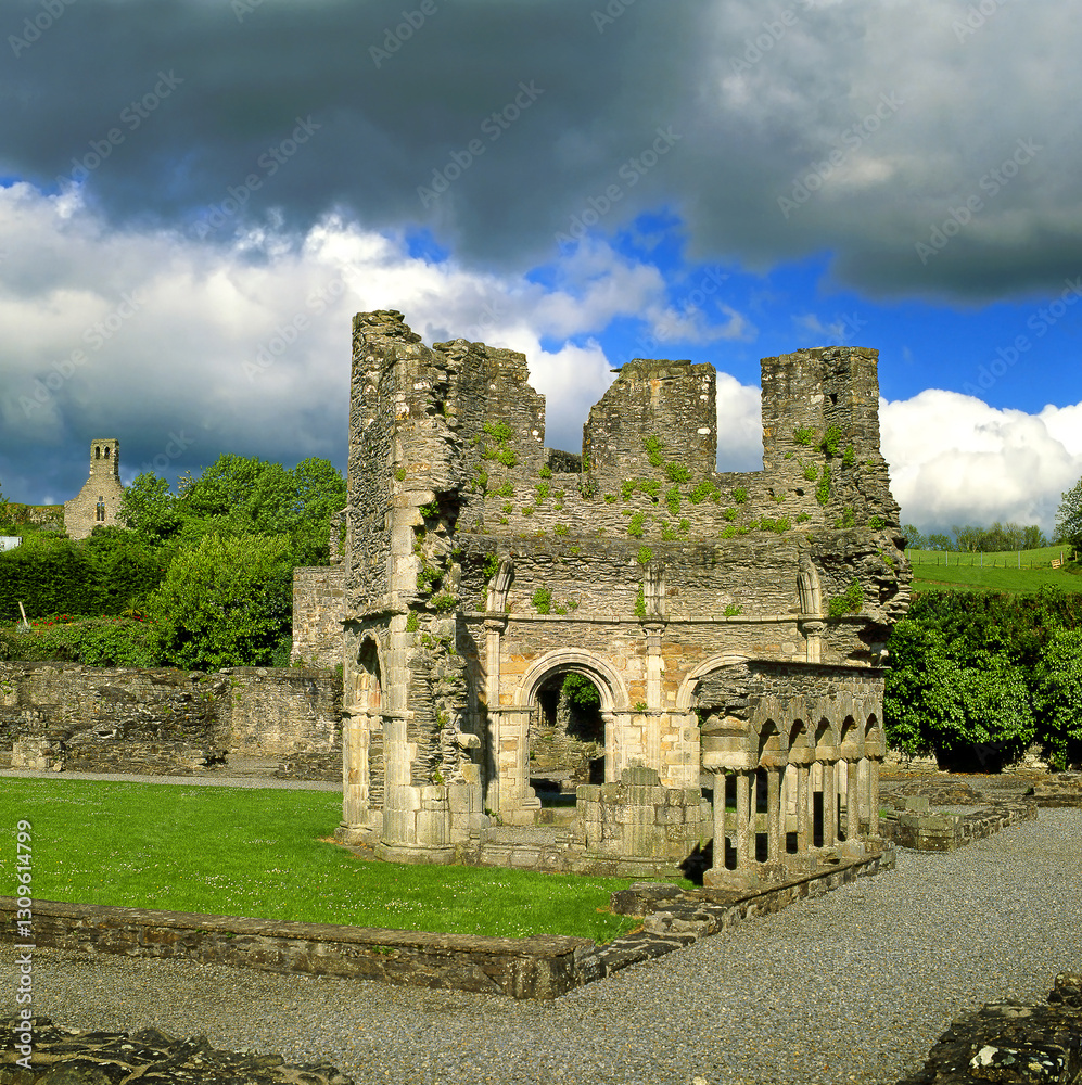 Old Mellifont Abbey. The first Cistercian monastery in Ireland.