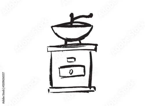 Illustration of an Handdrawn Coffee