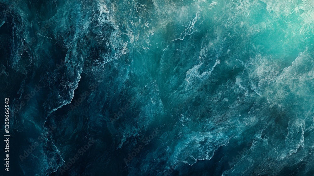 Fototapeta premium Mesmerizing Display of Aurora Borealis Over Turquoise Waterscape