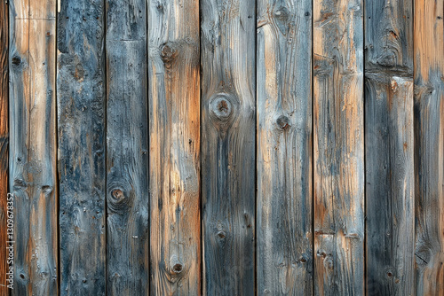 Wallpaper Mural Weathered gray and brown vertical wooden planks, rustic texture, aged wood background. Torontodigital.ca