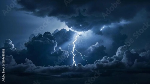 Lightning 3
A collection of black clouds and a lightning strike