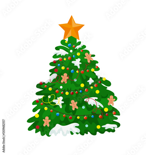 Decorated Christmas Tree