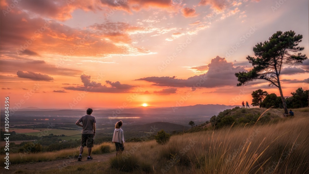 Fototapeta premium Sunset View