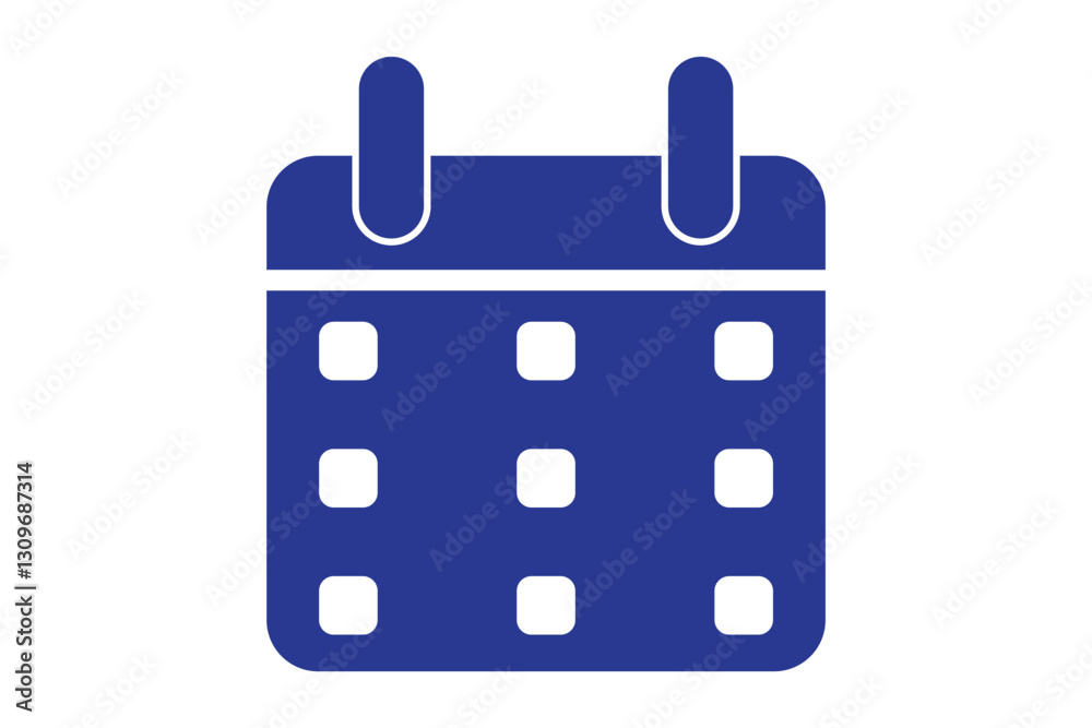 Calendar or appointment schedule flat icon icon for apps and websites Calendar or appointment schedule flat icon icon for apps and websites