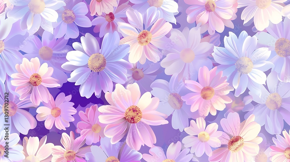 Pastel Dream: A Bouquet of Delicate Daisies