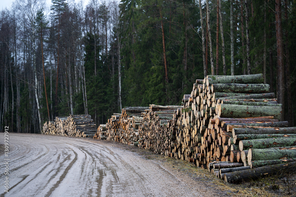 stack of wood stack of wood