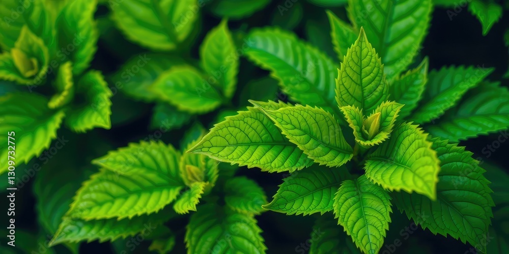 Vibrant green leaves, intricate details, sharp focus, plant, texture Vibrant green leaves, intricate details, sharp focus, plant, texture