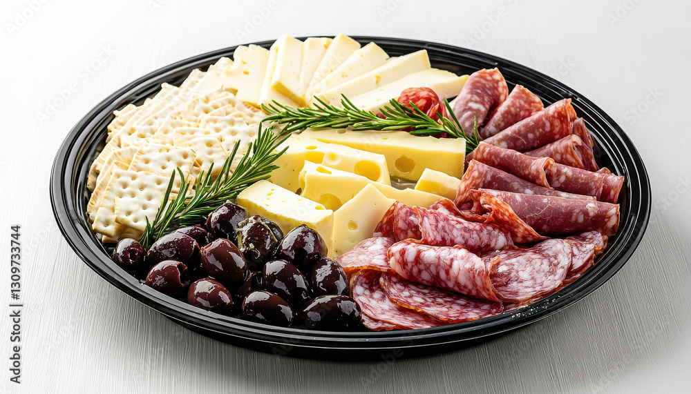 beautifully arranged antipasto platter with olives, cheese, and meats beautifully arranged antipasto platter with olives, cheese, and meats