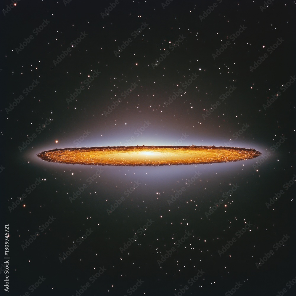 Obraz premium Sombrero Galaxy: A Cosmic Marvel