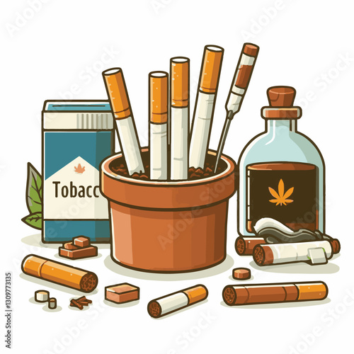tobacco, nicotine, cigarette, health, background, cigar, smoke, cancer, leaf, addiction, risk, narcotic, unhealthy, toxic, plant, danger, industry, natural, crop, product, organic, nature, habit, harv