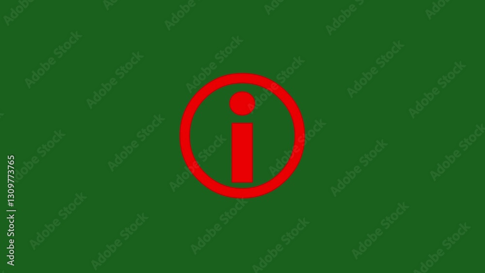 Warning sign and danger icon animation. Danger warning sign on black background. Warning sign and danger icon animation. Danger warning sign on black background.