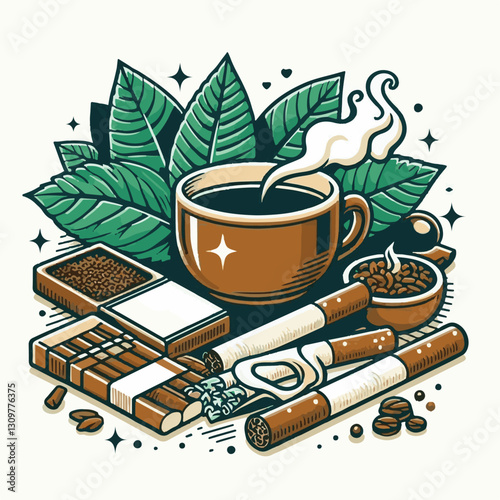 tobacco, nicotine, cigarette, health, background, cigar, smoke, cancer, leaf, addiction, risk, narcotic, unhealthy, toxic, plant, danger, industry, natural, crop, product, organic, nature, habit, harv