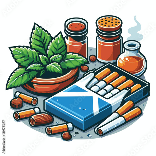 tobacco, nicotine, cigarette, health, background, cigar, smoke, cancer, leaf, addiction, risk, narcotic, unhealthy, toxic, plant, danger, industry, natural, crop, product, organic, nature, habit, harv