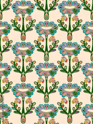 Seamless Easter pattern