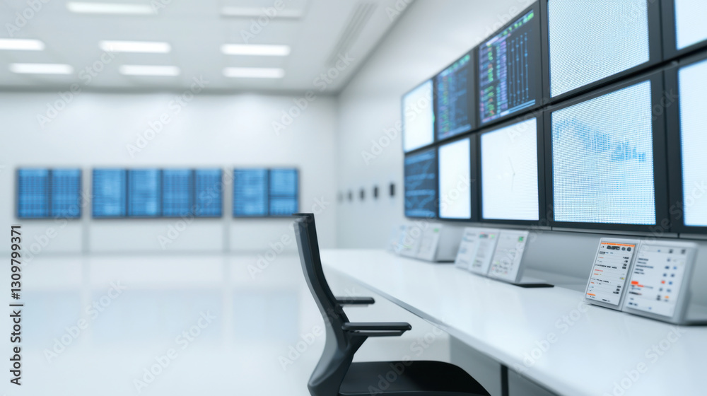 high tech logistics control room with real time tracking displays high tech logistics control room with real time tracking displays
