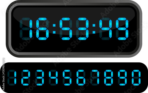 Digital Electric Alarm Clock – Modern LED Time Display for Home and Office