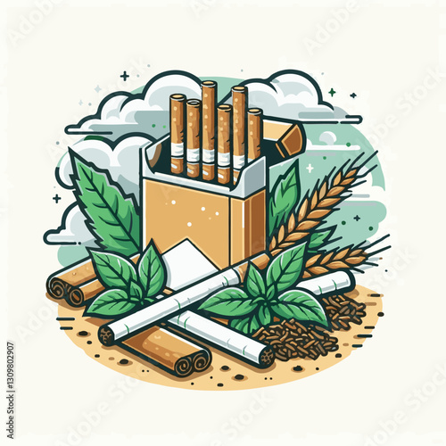 tobacco, nicotine, cigarette, health, background, cigar, smoke, cancer, leaf, addiction, risk, narcotic, unhealthy, toxic, plant, danger, industry, natural, crop, product, organic, nature, habit, harv