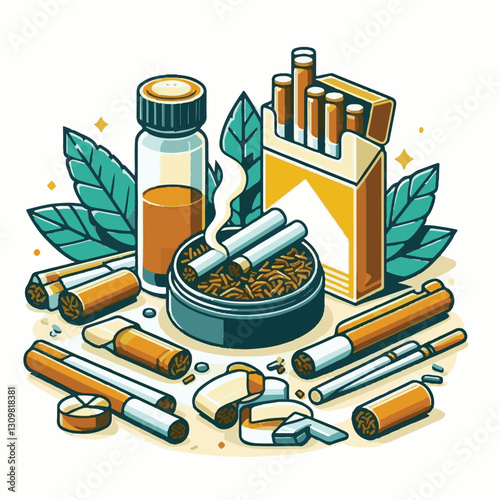 tobacco, nicotine, cigarette, health, background, cigar, smoke, cancer, leaf, addiction, risk, narcotic, unhealthy, toxic, plant, danger, industry, natural, crop, product, organic, nature, habit, harv