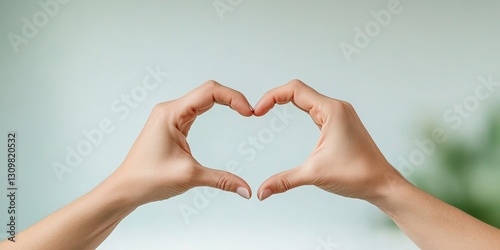 Hands Forming Heart Shape: ...