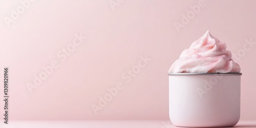 Pink Swirl: A creamy swirl ...