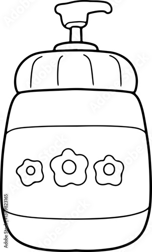 baby bottle doodle baby