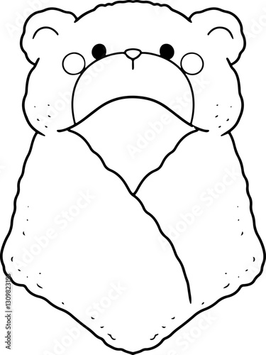 baby cloth doodle baby