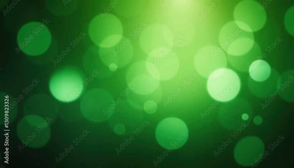 Vibrant St. Patrick's Day Bokeh Photo: Mesmerizing Circular Lights in Stunning Background. A green bokeh background with many circles of light. Vibrant St. Patrick's Day Bokeh Photo: Mesmerizing Circular Lights in Stunning Background. A green bokeh background with many circles of light.