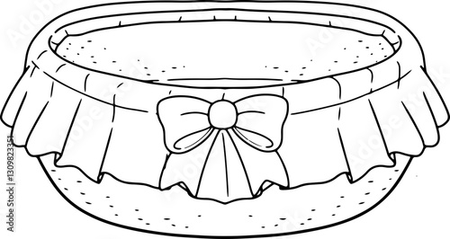 baby basket doodle baby